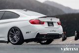 19" VERTINI RF1.1 SILVER FORGED CONCAVE WHEELS RIMS FITS INFINITI M37 M56