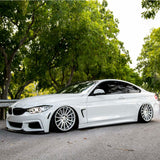 19" Vossen VFS-2 Silver 19x8.5 19x10 Forged Wheels Rims Fits BMW F10 528 535 550