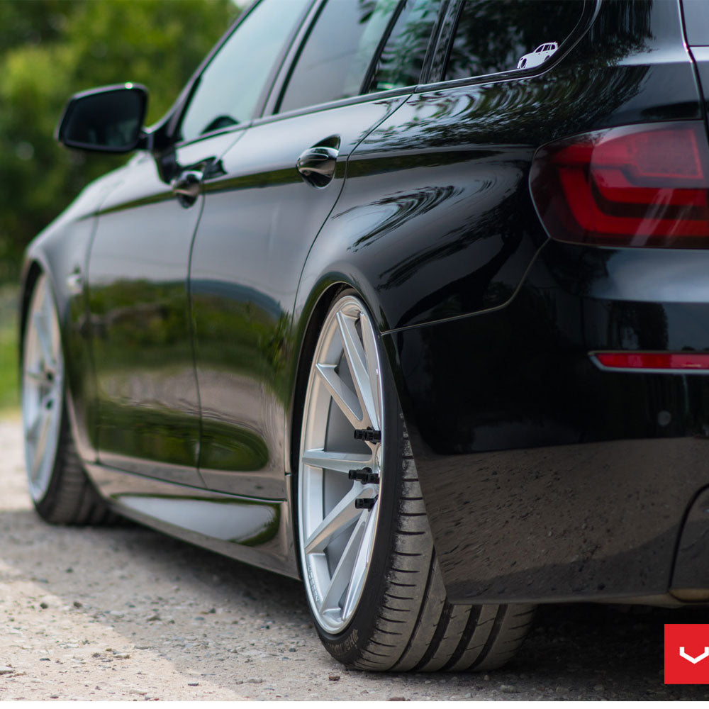 20" Vossen VFS-1 Silver 20x9 20x10 Forged Wheels Rims Fits BMW 5 Series xDrive