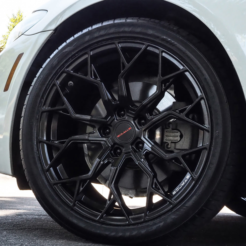 19" Stance SF10 Black Forged Concave Wheels Rims Fits BMW E92 328i 335i