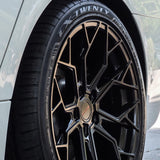 20" Stance SF10 Black 20x9 Forged Concave Wheels Rims Fits Audi B8 A5 S5