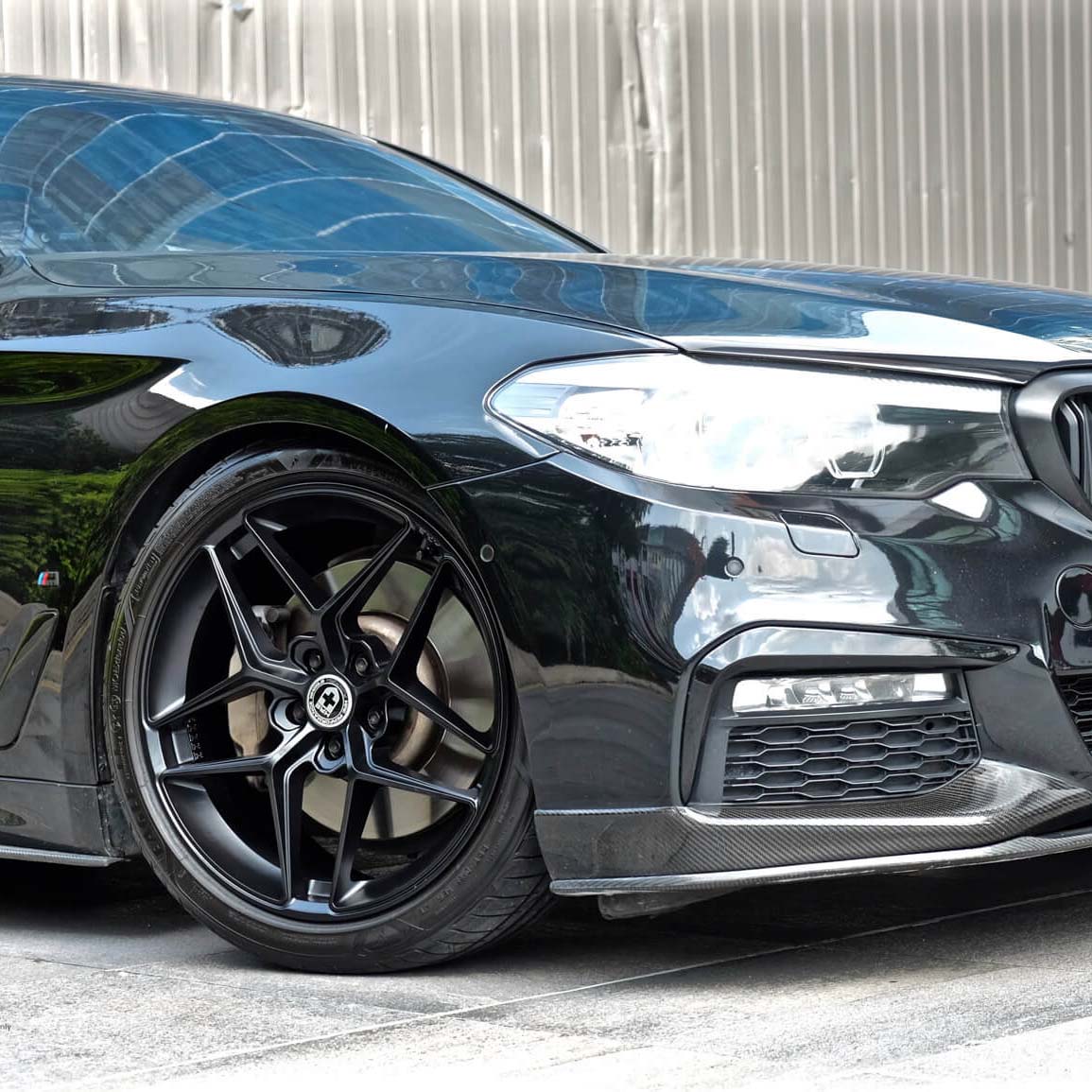20" HRE FF11 Black 20x8.5 20x9.5 Concave Wheels Rims Fits BMW 5 Series xDrive