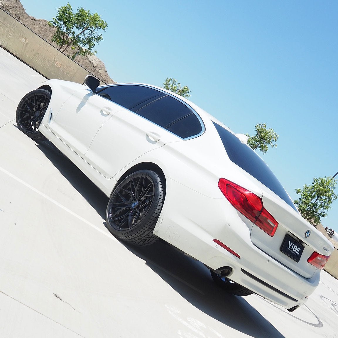 19" Rohana RFX17 Black Forged Concave Wheels Rims Fits BMW F10 528 535 550