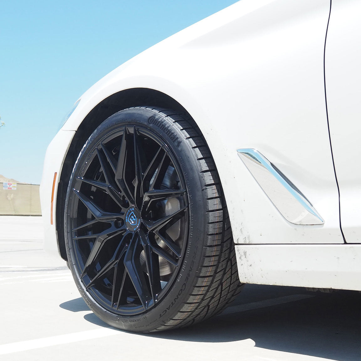19" Rohana RFX17 Black Forged Concave Wheels Rims Fits BMW F10 528 535 550