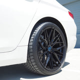19" Rohana RFX17 Black Forged Concave Wheels Rims Fits BMW F10 528 535 550