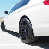 19" Rohana RFX17 Black Forged Concave Wheels Rims Fits BMW F10 528 535 550