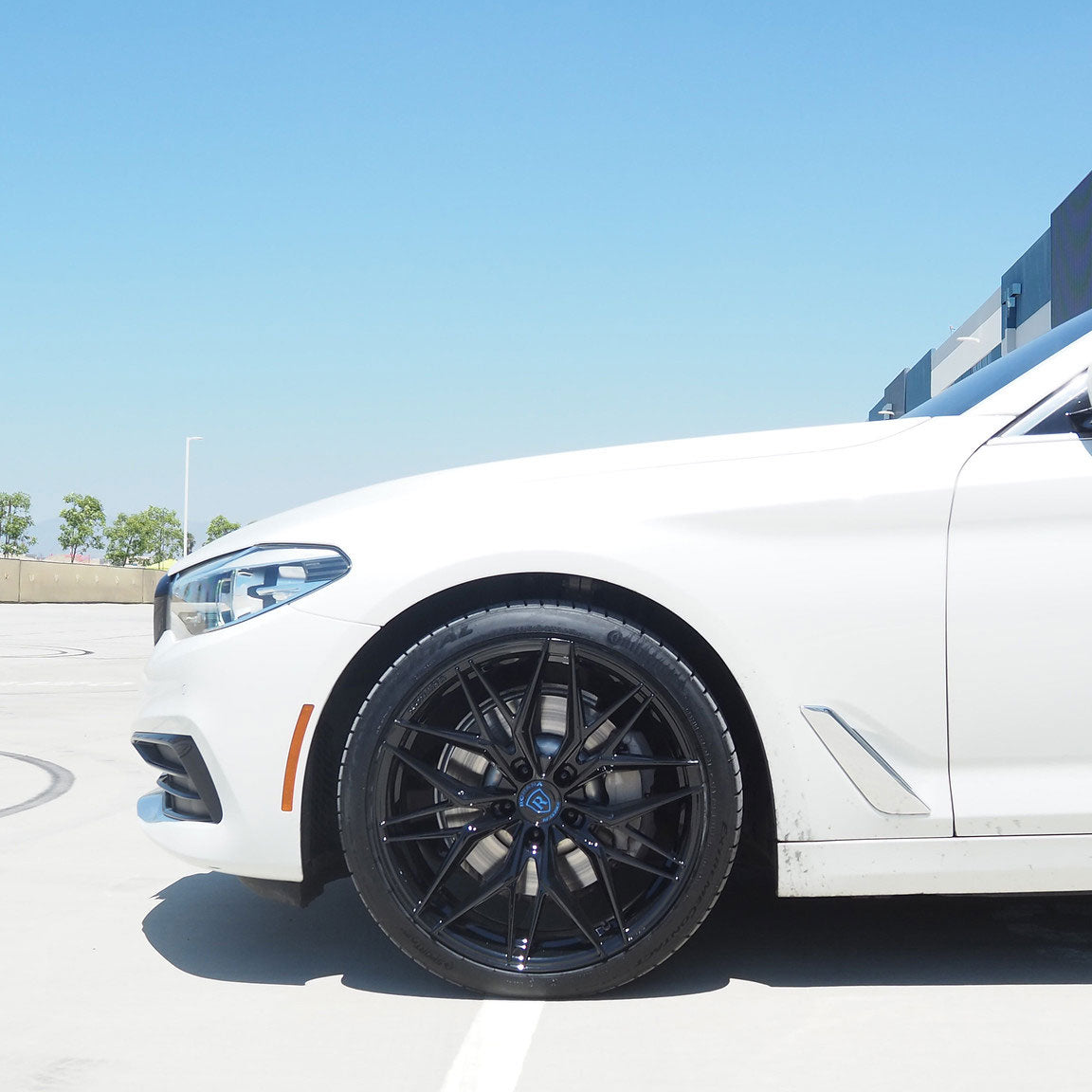 19" Rohana RFX17 Black Forged Concave Wheels Rims Fits BMW F10 528 535 550