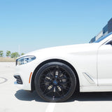 19" Rohana RFX17 Black Forged Concave Wheels Rims Fits BMW F10 528 535 550