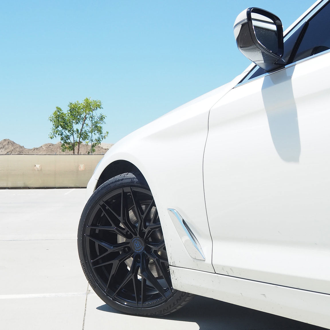 19" Rohana RFX17 Black Forged Concave Wheels Rims Fits BMW F10 528 535 550