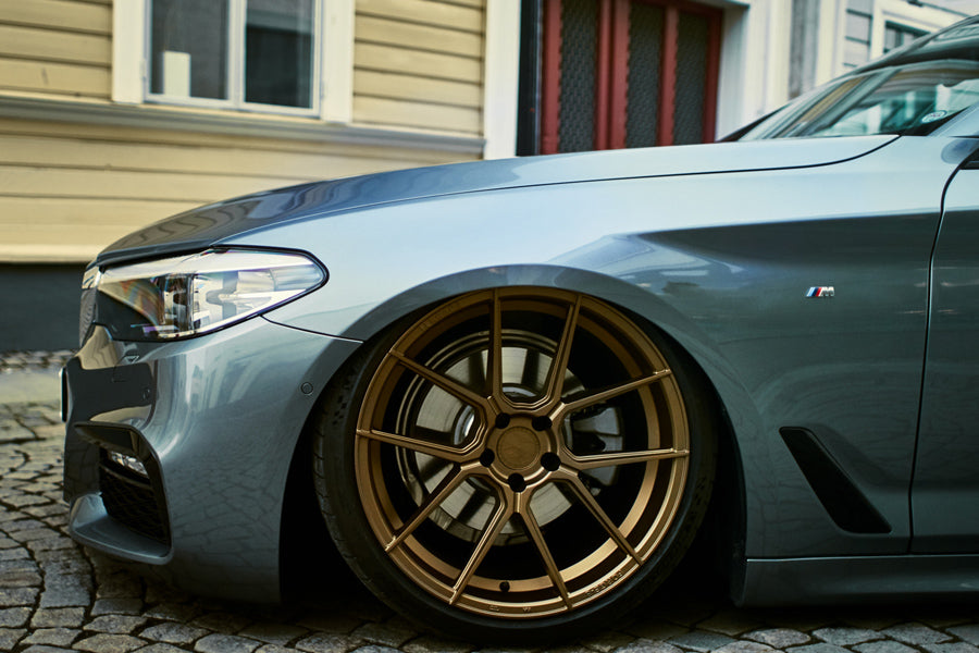 20" FERRADA F8-FR8 BRONZE CONCAVE WHEELS RIMS FITS BMW 528 530 535 545 550