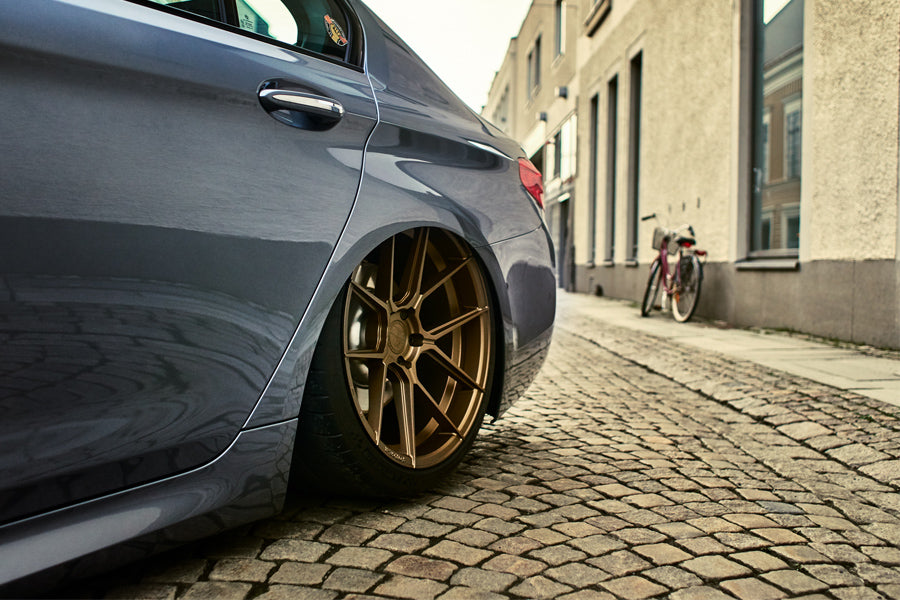 20" FERRADA F8-FR8 SILVER FORGED CONCAVE WHEELS RIMS FITS LEXUS IS250 IS350