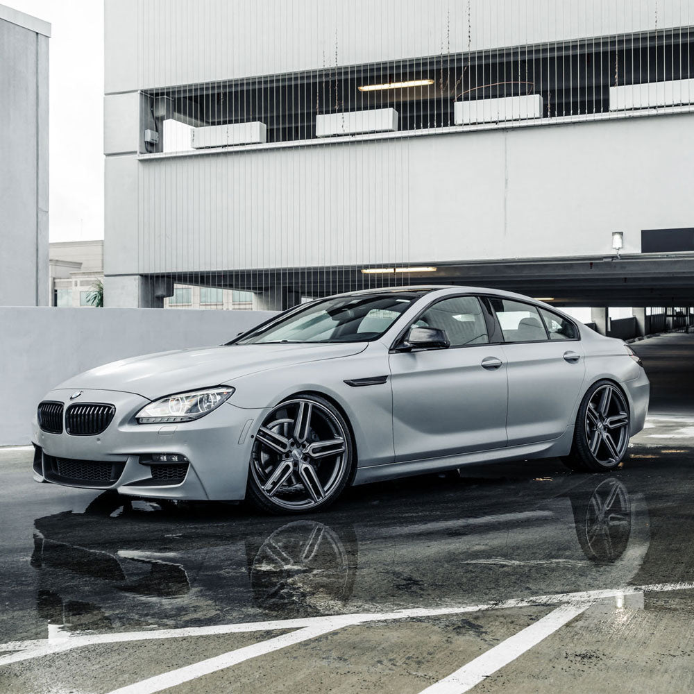 19" Vossen HF1 Grey 19x9 19x10.5 1134 Concave Wheels Rims Fits Hyundai Genesis C