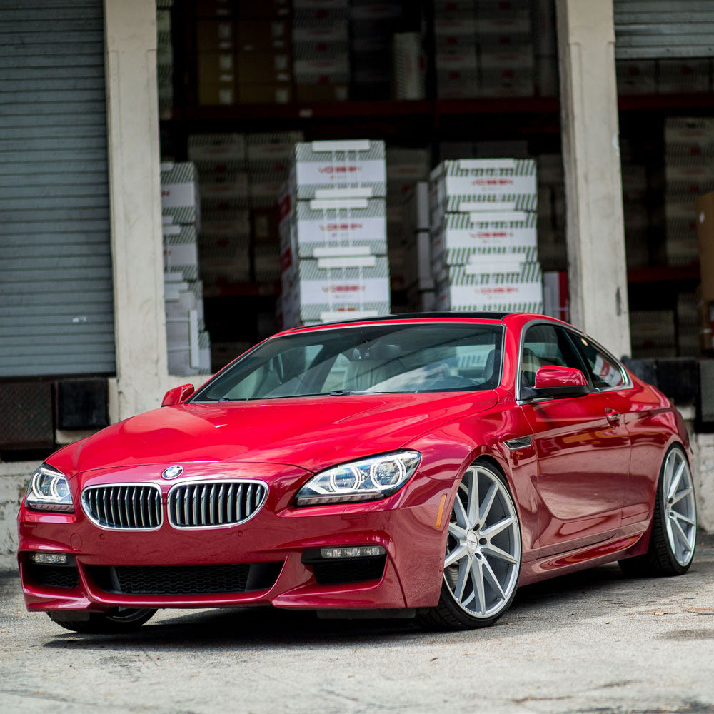 20" Vossen VFS-1 Silver 20x9 20x10 Forged Wheels Rims Fits BMW 5 Series xDrive
