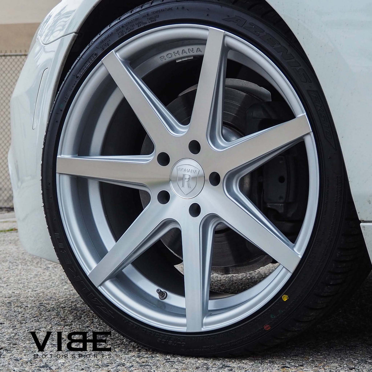 20" ROHANA RC7 SILVER CONCAVE WHEELS RIMS FITS BMW F12 F13 640 650 COUPE
