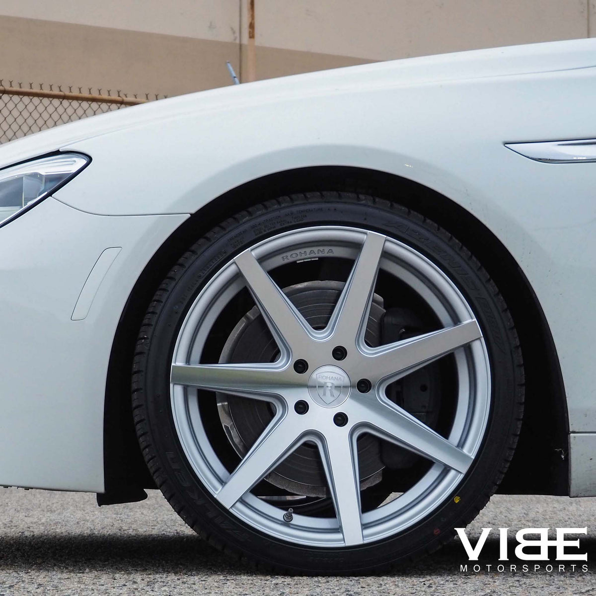 20" ROHANA RC7 SILVER CONCAVE WHEELS RIMS FITS BMW F12 F13 640 650 COUPE