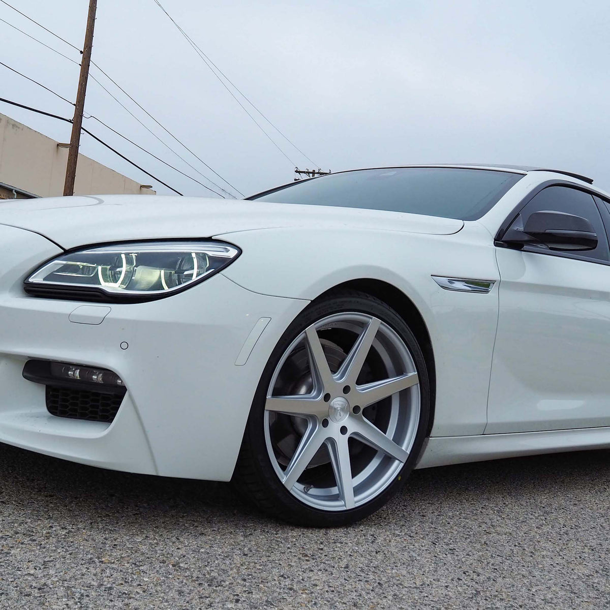 20" ROHANA RC7 SILVER CONCAVE WHEELS RIMS FITS BMW F12 F13 640 650 COUPE