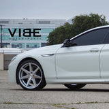 20" ROHANA RC7 SILVER CONCAVE WHEELS RIMS FITS BMW F12 F13 640 650 COUPE