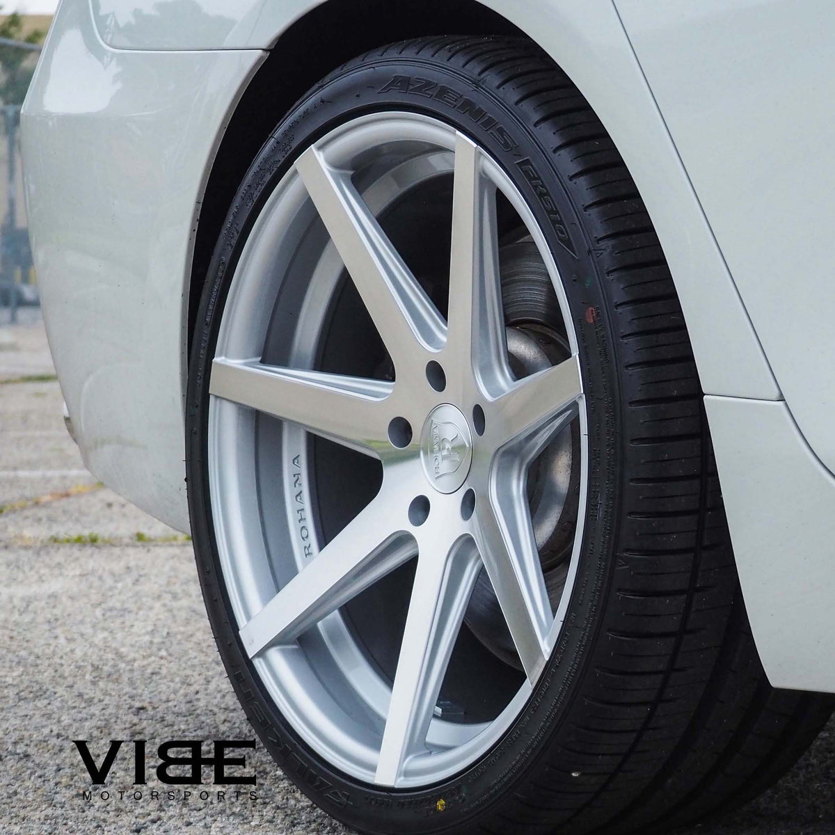 20" ROHANA RC7 SILVER CONCAVE WHEELS RIMS FITS BMW F12 F13 640 650 COUPE