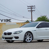 20" ROHANA RC7 SILVER CONCAVE WHEELS RIMS FITS BMW F12 F13 640 650 COUPE