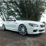 20" Vossen VFS-1 Silver 20x9 20x10 Forged Wheels Rims Fits BMW 5 Series xDrive