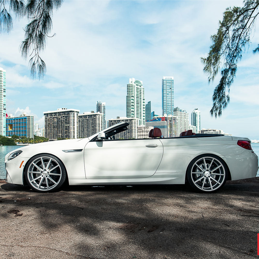 20" Vossen VFS-1 Silver 20x9 20x10 Forged Wheels Rims Fits BMW 5 Series xDrive