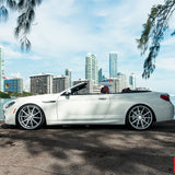 20" Vossen VFS-1 Silver 20x9 20x10 Forged Wheels Rims Fits BMW 5 Series xDrive