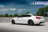 22" ROHANA RFX2 BLACK CONCAVE FORGED WHEELS RIMS FITS BMW F01 740 750 760