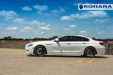 22" ROHANA RFX2 BLACK CONCAVE FORGED WHEELS RIMS FITS BMW F01 740 750 760