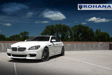 22" ROHANA RFX2 BLACK CONCAVE FORGED WHEELS RIMS FITS BMW F01 740 750 760