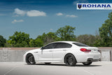 22" ROHANA RFX2 BLACK CONCAVE FORGED WHEELS RIMS FITS BMW F01 740 750 760