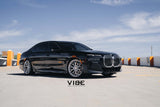 22" AL13 FR80 Silver 22x9 22x10.5 Concave Wheels Rims Fits BMW G70 7 Series