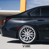 22" AL13 FR80 Silver 22x9 22x10.5 Concave Wheels Rims Fits BMW G70 7 Series