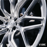 22" AL13 FR80 Silver 22x9 22x10.5 Concave Wheels Rims Fits BMW G70 7 Series