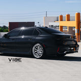 22" AL13 FR80 Silver 22x9 22x10.5 Concave Wheels Rims Fits BMW G70 7 Series