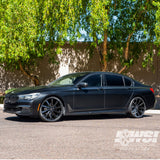 20" Koko Kuture Kapan Black 20x9 Concave Wheels Rims Fits Nissan Altima
