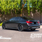 20" Koko Kuture Kapan Black 20x9 Concave Wheels Rims Fits Audi TT TTS