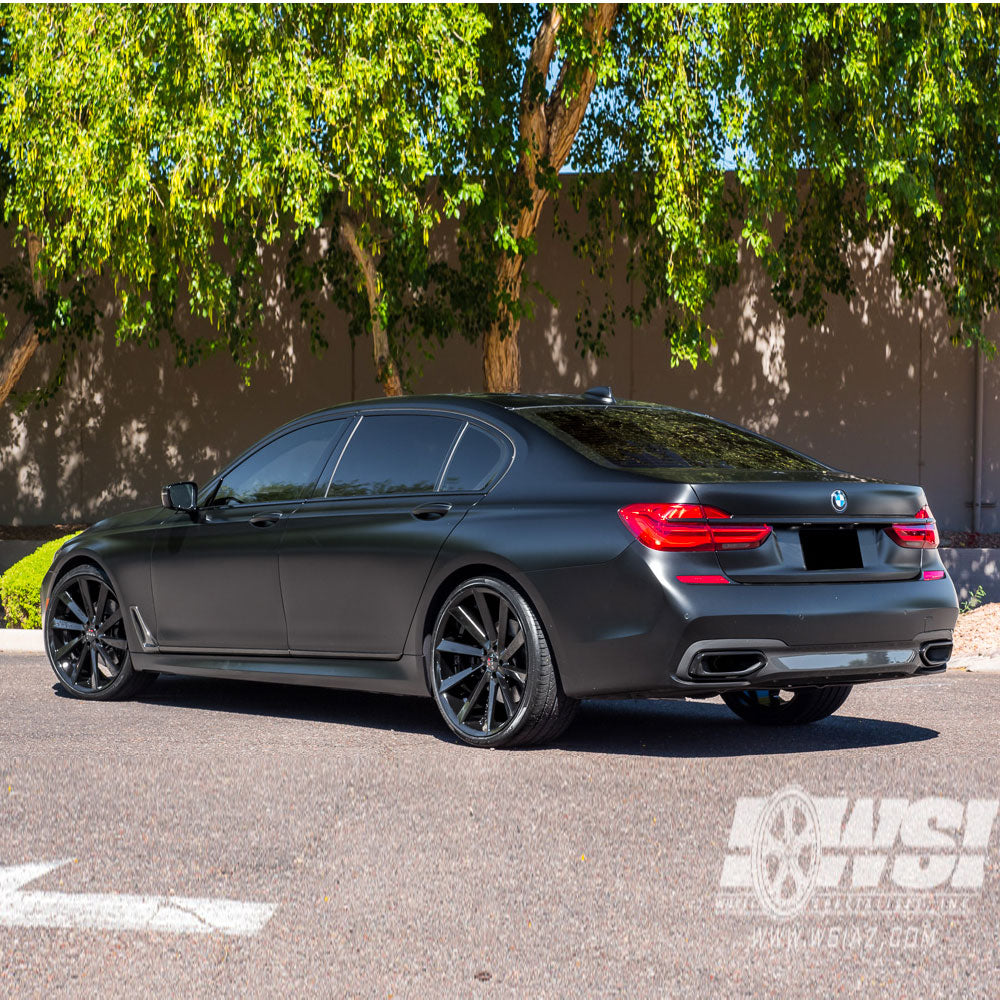 20" Koko Kuture Kapan Black 20x9 20x10.5 Wheels Rims Fits Benz S400 S550 S63 S65