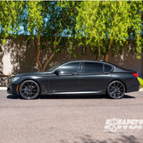 20" Koko Kuture Kapan Black 20x9 20x10.5 Wheels Rims Fits Benz S400 S550 S63 S65