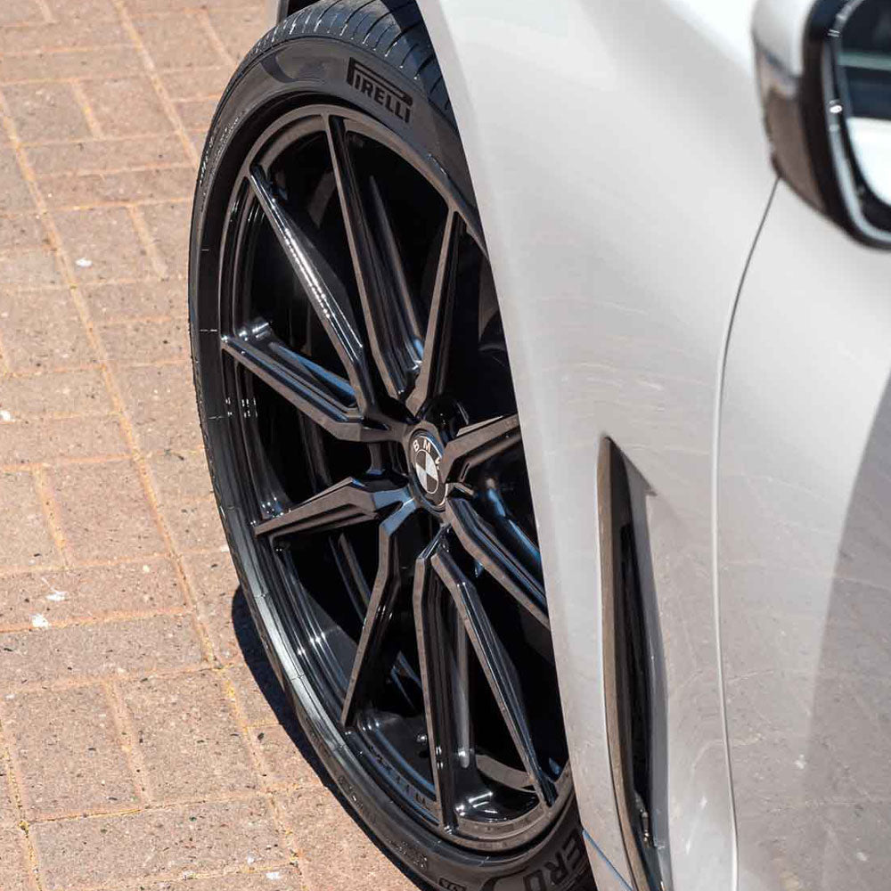 20" Vossen HF3 Black 20X9.5 20X9.5 1258 Concave Wheels Rims Fits BMW F82 M4