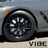 22" AL13 FR80 Black 22x9 22x10.5 Concave Wheels Rims Fits BMW G15 8 Series