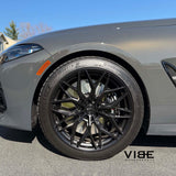20" AL13 FR80 Black 20x9 20x10.5 Concave Wheels Rims Fits BMW G15 8 Series