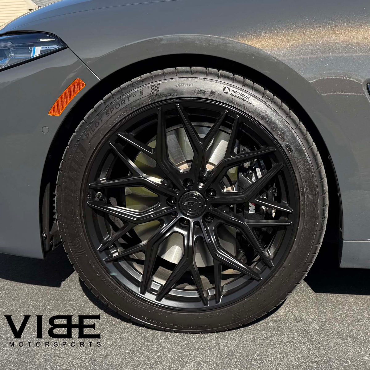 21" AL13 FR80 Black 21x9 21x10.5 Concave Wheels Rims Fits BMW G15 8 Series