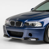 Vorsteiner V-CSL Aero Front Bumper Carbon Fiber 1x1 Glossy Fits 2004+ BMW E46 M3
