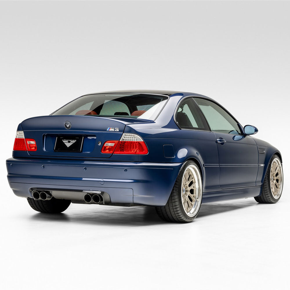 Vorsteiner V-CSL Aero Rear Diffuser Carbon Fiber 1x1 Glossy Fits BMW E46 M3