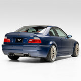 Vorsteiner V-CSL Aero Rear Diffuser Carbon Fiber 1x1 Glossy Fits BMW E46 M3