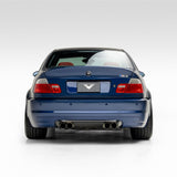 Vorsteiner V-CSL Aero Rear Diffuser Carbon Fiber 1x1 Glossy Fits BMW E46 M3