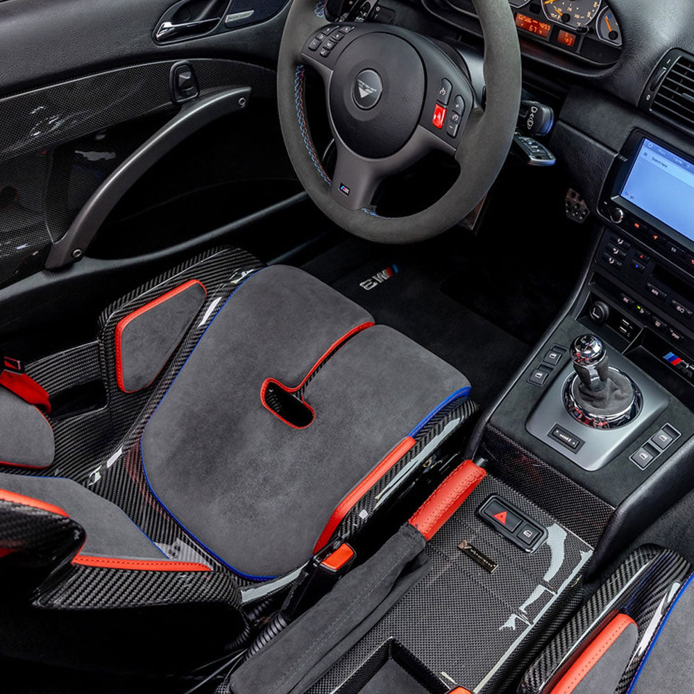 Vorsteiner V-CSL Center Console Carbon Fiber 1x1 Glossy Fits BMW E46 M3