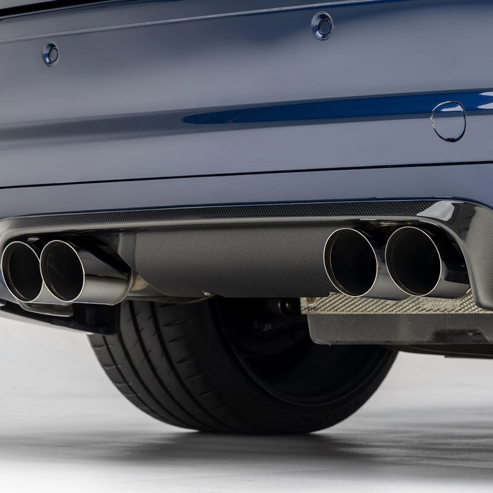 Vorsteiner V-CSL Aero Rear Diffuser Carbon Fiber 1x1 Glossy Fits BMW E46 M3