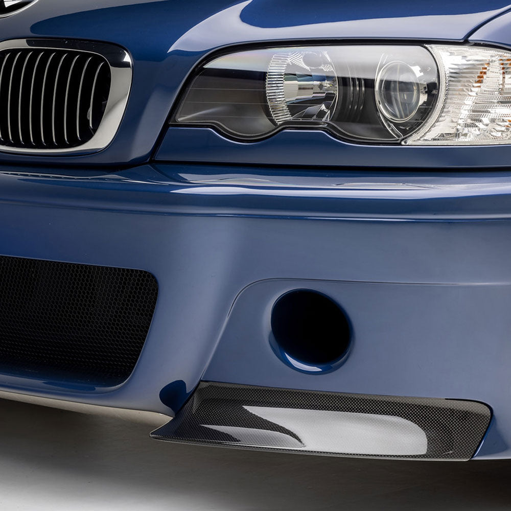 Vorsteiner V-CSL Aero Front Bumper Carbon Fiber 1x1 Glossy Fits 2004+ BMW E46 M3