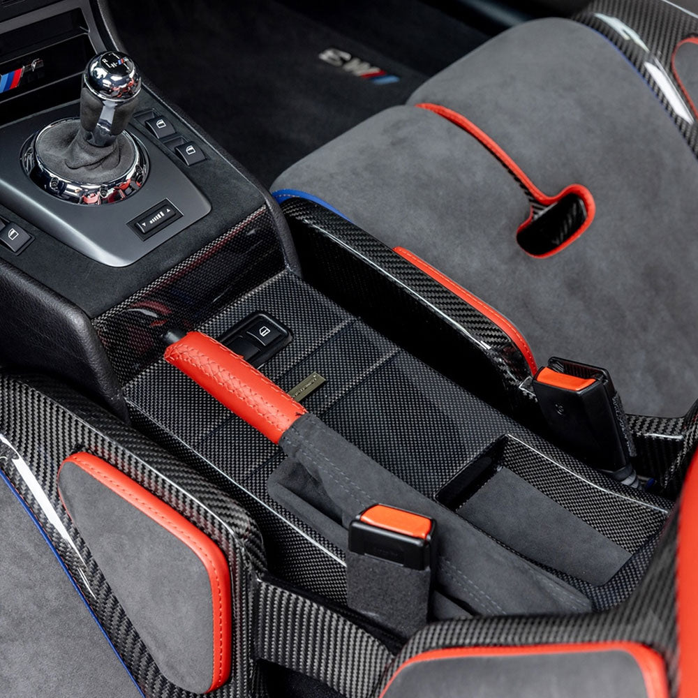 Vorsteiner V-CSL Center Console Carbon Fiber 1x1 Glossy Fits BMW E46 M3